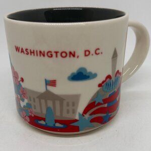 Starbucks Washington DC  You Are Here Collection 2013 Coffee Mug White House